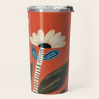 Folk Garden Daisy Pair Travel Mug Gallery Image 2