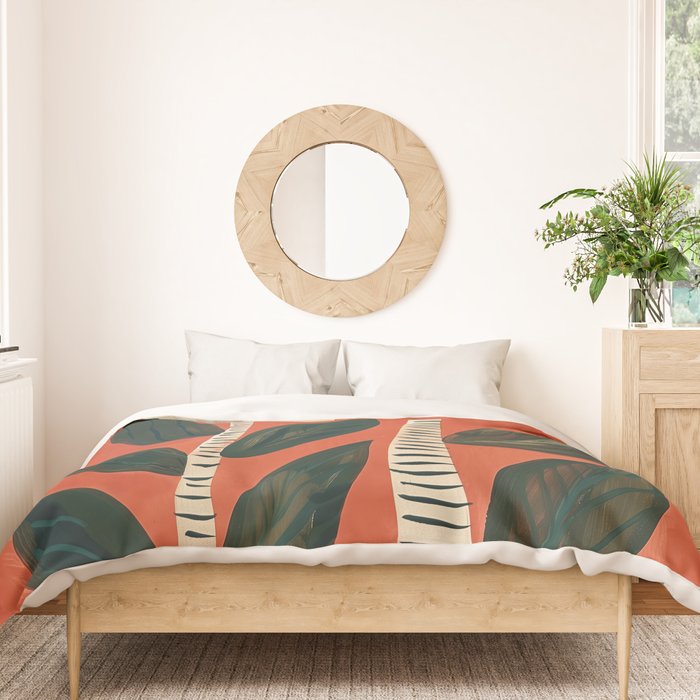 Folk Garden Daisy Pair Duvet Cover Gallery Image 3