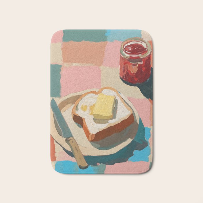 Morning Toast Bath Mat Gallery Image 1