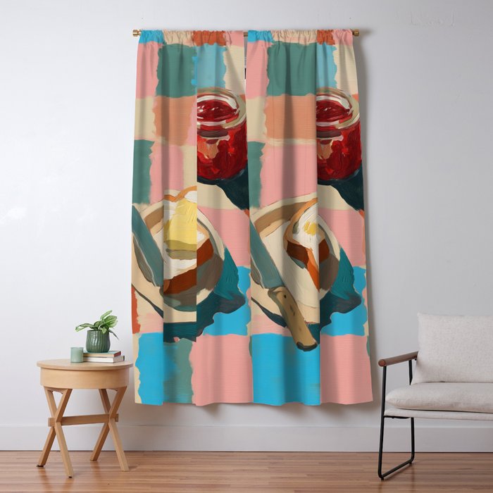 Morning Toast Window Curtain Gallery Image 5