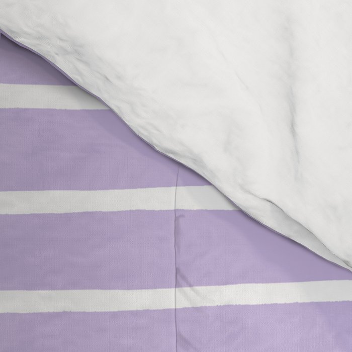 Stripes Lavender Comforter Gallery Image 4