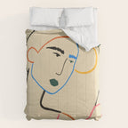 COFFEE IN THE GARDEN Comforter Gallery Image 6