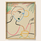 COFFEE IN THE GARDEN Serving Tray Gallery Image 1