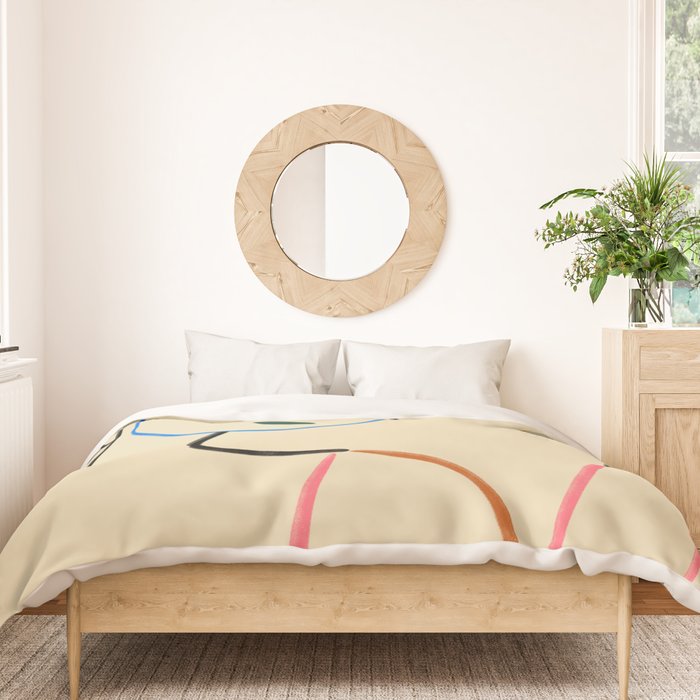 COFFEE IN THE GARDEN Duvet Cover Gallery Image 3