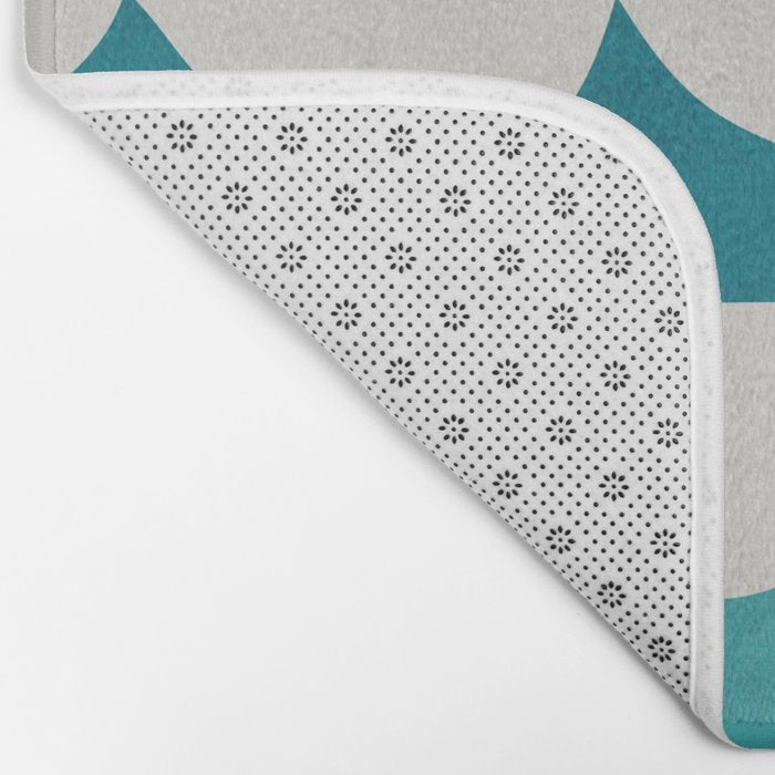 Abstract Waves Bath Mat Gallery Image 2