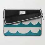 Abstract Waves Laptop Sleeve Gallery Image 2