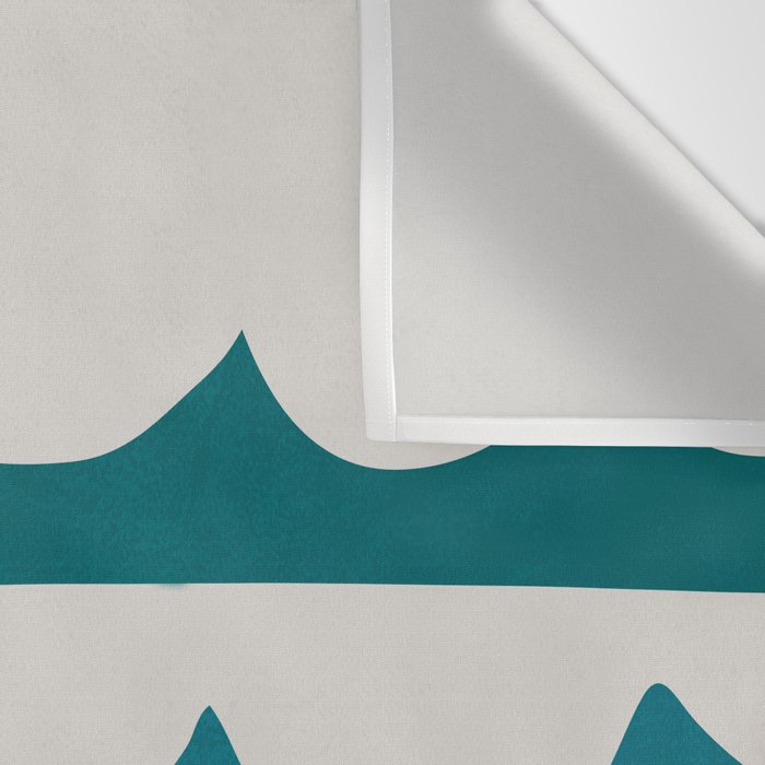 Abstract Waves Wall Tapestry Gallery Image 3