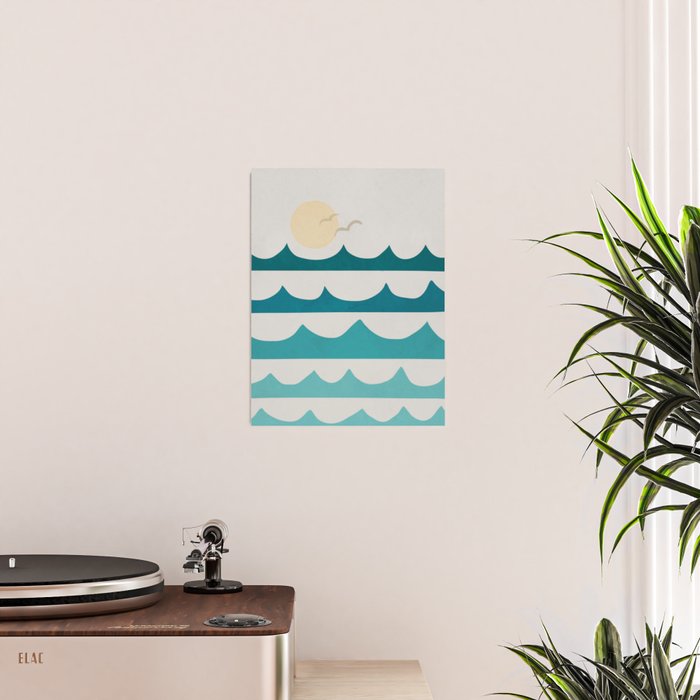 Abstract Waves Poster Gallery Image 2