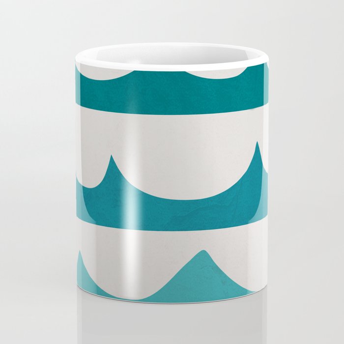Abstract Waves Coffee Mug Gallery Image 4