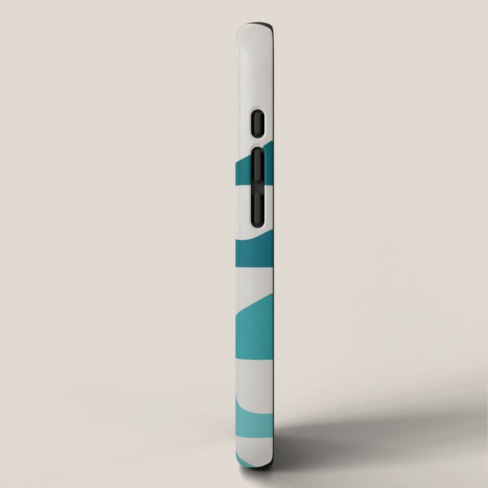 Abstract Waves iPhone Case Gallery Image 2