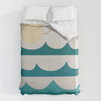 Abstract Waves Duvet Cover Gallery Image 6