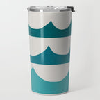 Abstract Waves Travel Mug Gallery Image 2