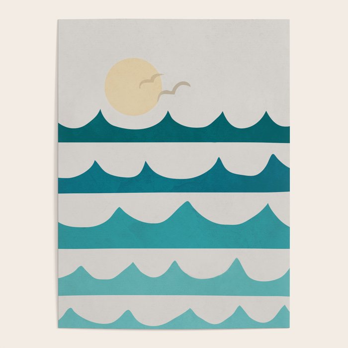 Abstract Waves Poster Gallery Image 4