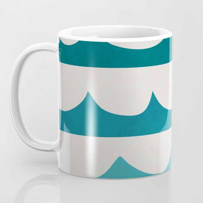 Abstract Waves Coffee Mug Gallery Image 3
