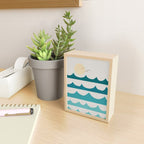 Abstract Waves Mini Art Print Gallery Image 2