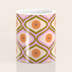 70s Disco Daisy Flower Pattern Coffee Mug Gallery Image 4