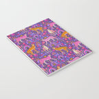 Cheetah in a Rainbow Garden Notebook Gallery Image 3