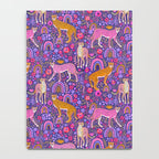 Cheetah in a Rainbow Garden Notebook Gallery Image 4