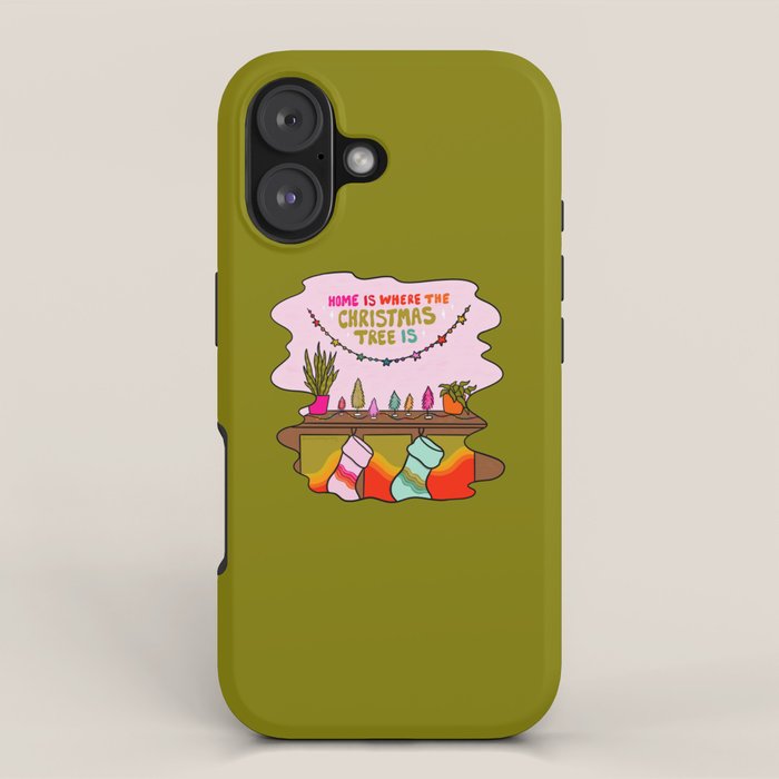Home Is Where the Christmas Tree Is iPhone Case Gallery Image 1