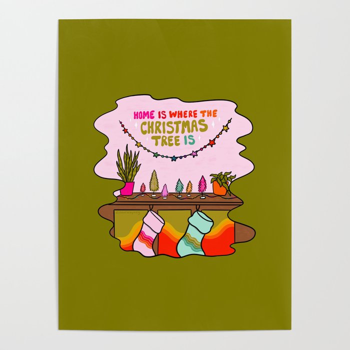 Home Is Where the Christmas Tree Is Poster Gallery Image 1