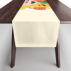 Cute scary pumpkins Table Runner Gallery Image 1