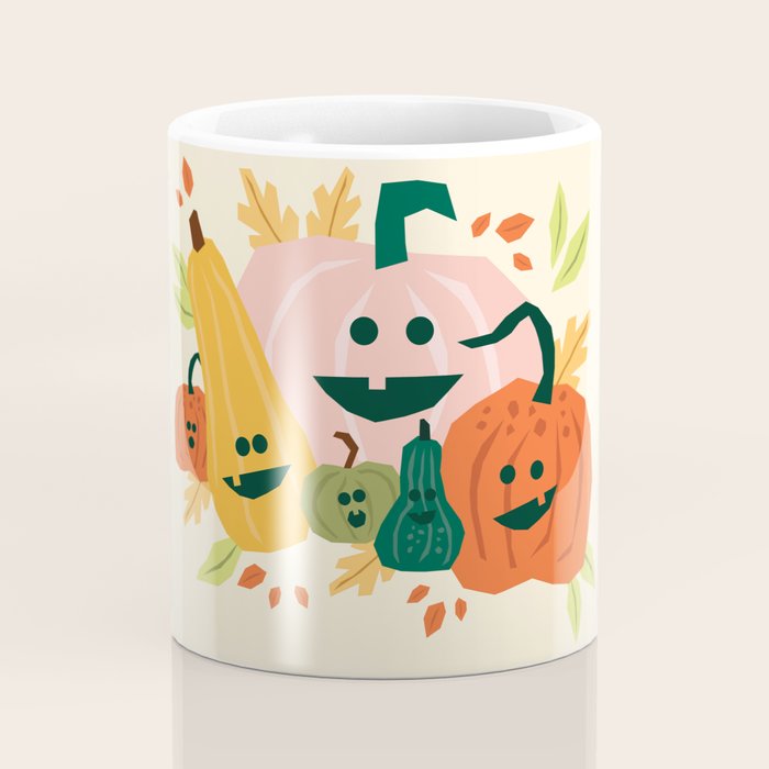 Cute scary pumpkins Coffee Mug Gallery Image 4