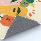 Cute scary pumpkins Rug Gallery Image 4