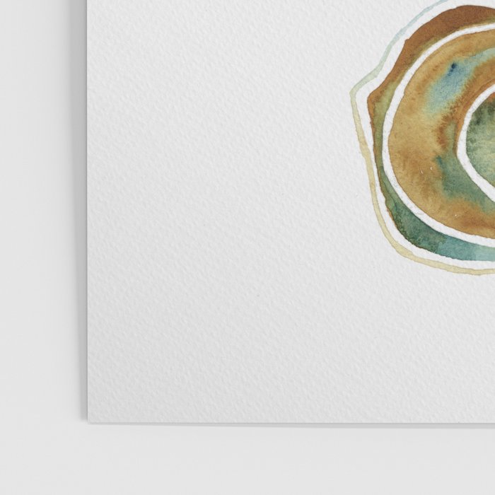 Watercolor Oysters Poster Gallery Image 3