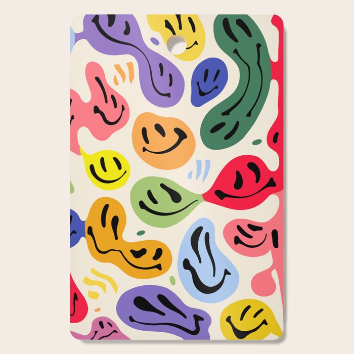 Melted Happiness Colores Cutting Board Gallery Image 1