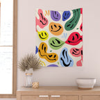 Melted Happiness Colores Wall Tapestry Gallery Image 2