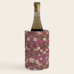 William Morris Strawberry Thief Plum Wine Wine Chiller Gallery Image 2