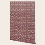 William Morris Strawberry Thief Plum Wine Wallpaper Gallery Image 2