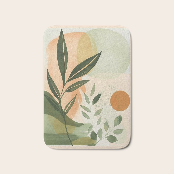 Shapes of Nature III Bath Mat Gallery Image 1