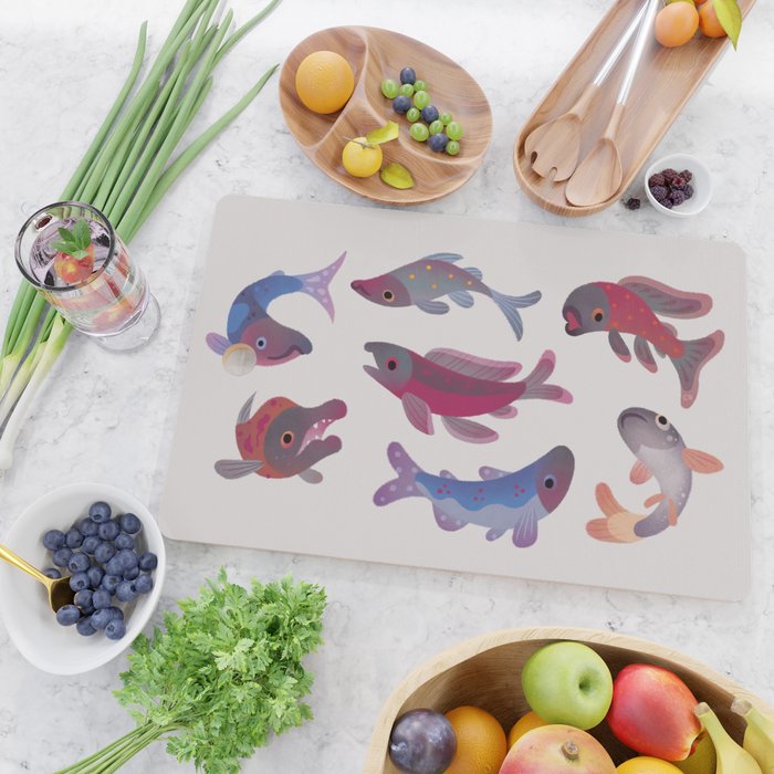 Salmon Cutting Board Gallery Image 2