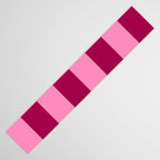 Cherrry red and pink stripes Table Runner Gallery Image 3