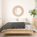 Geometric black and gray minimalist Duvet Cover Gallery Image 3