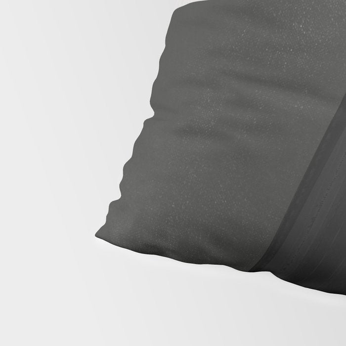 Geometric black and gray minimalist Pillow Sham Gallery Image 4