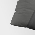 Geometric black and gray minimalist Pillow Sham Gallery Image 4