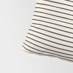 Yellow Lemon Square Stripes Mid Century Modern Minimalist Rothko Inspired Colourfield Stripes Pillow Sham Gallery Image 4