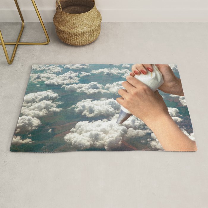 Piping Clouds - Whipped Cream Rug Gallery Image 1