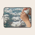 Piping Clouds - Whipped Cream Laptop Sleeve Gallery Image 1