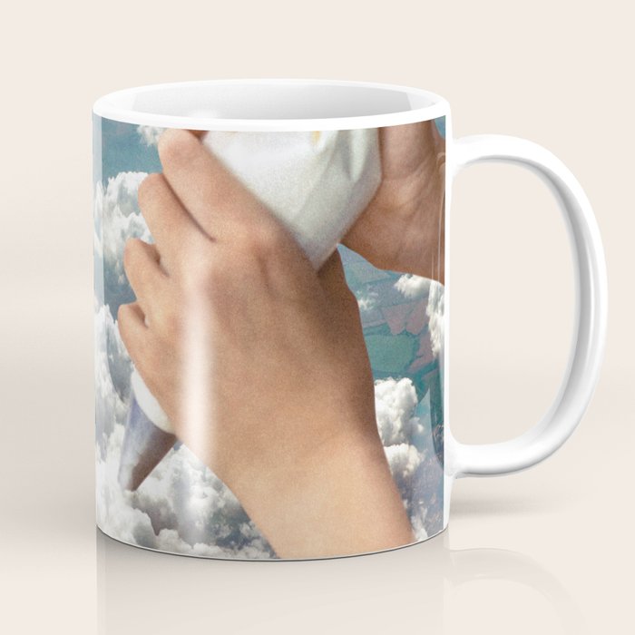 Piping Clouds - Whipped Cream Coffee Mug Gallery Image 1