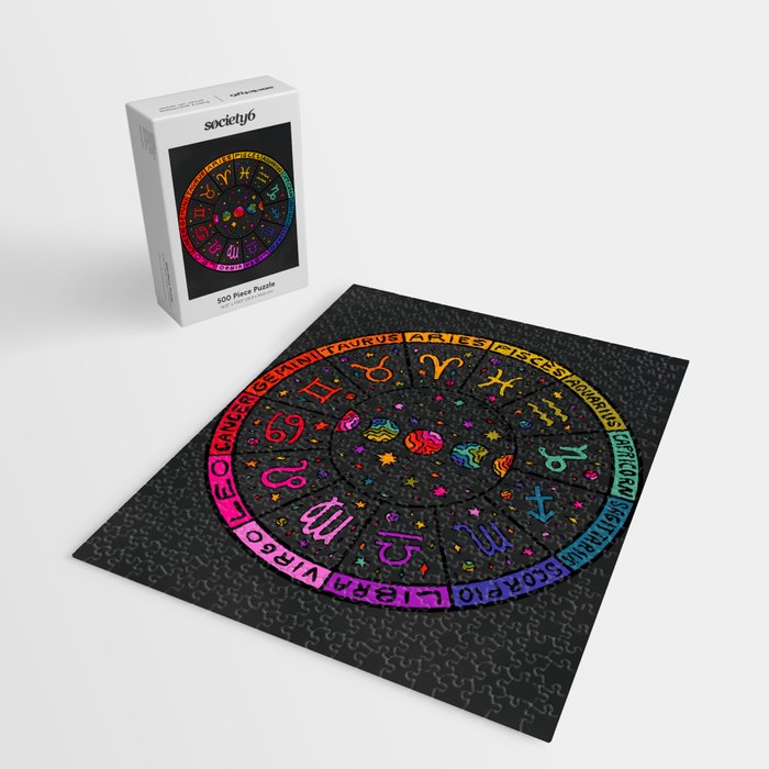 Zodiac Wheel Jigsaw Puzzle Gallery Image 2