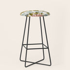 Mosaic tie dye 45B Stool Gallery Image 1
