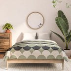 Retro Circular Pattern XXIV Comforter Gallery Image 3