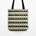 Retro Circular Pattern XXIV Tote Bag Gallery Image 1