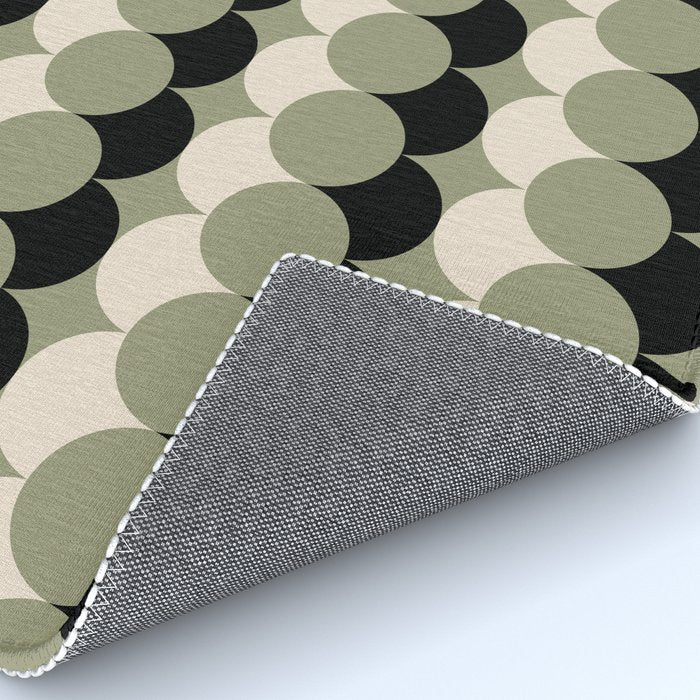 Retro Circular Pattern XXIV Rug Gallery Image 4