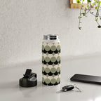 Retro Circular Pattern XXIV Water Bottle Gallery Image 4
