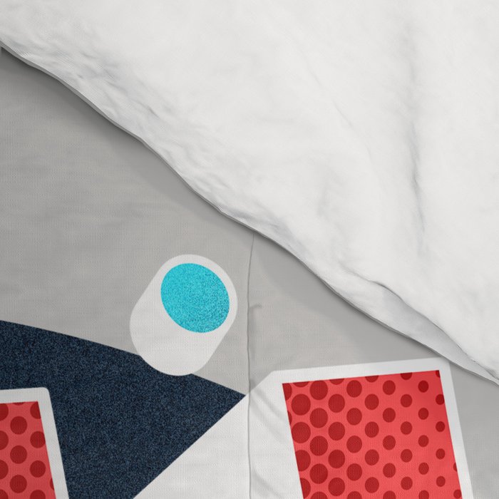 LUCKY Typography Comforter Gallery Image 4