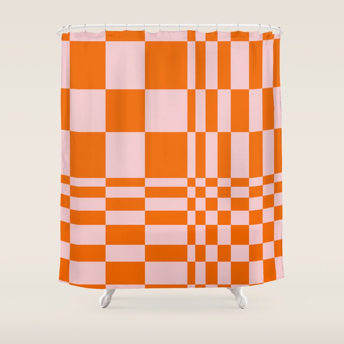 Abstraction_ILLUSION_01 Shower Curtain Gallery Image 1